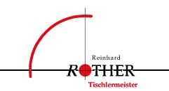 Schreiner Nordrhein-Westfalen: Reinhard Rother Tischlermeister 